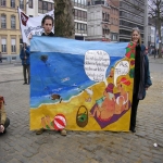 Manifestation à Bruxelles le 19 mars 2005 photo n°42 